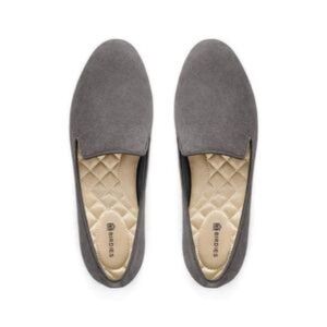 BIRDIES “The Starling” Suede Loafer Flats